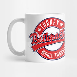 Turkey backpacker world traveler Mug